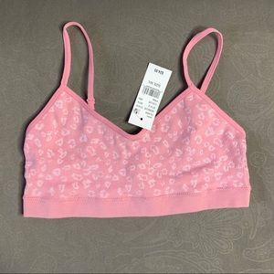 Pacsun Pink cheetah bralette
